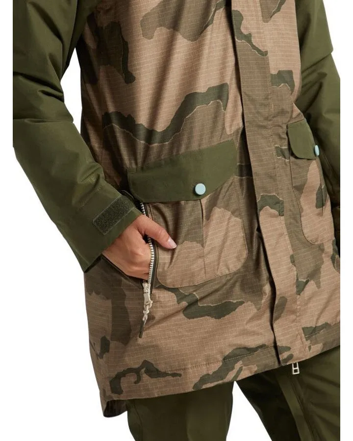 Burton Women's GORE‑TEX Eyris Snow Jacket - Keef / Barren Camo