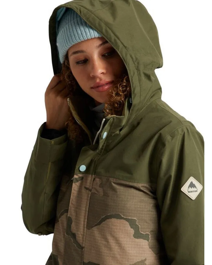 Burton Women's GORE‑TEX Eyris Snow Jacket - Keef / Barren Camo