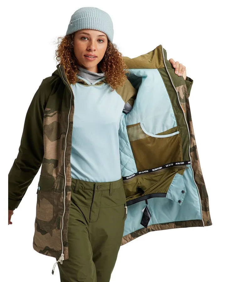 Burton Women's GORE‑TEX Eyris Snow Jacket - Keef / Barren Camo