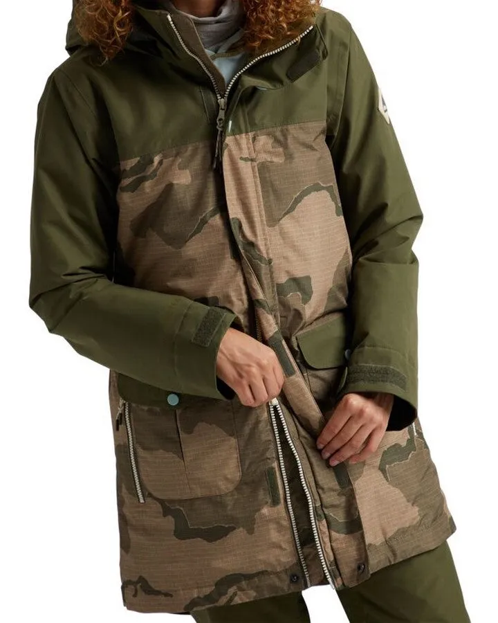 Burton Women's GORE‑TEX Eyris Snow Jacket - Keef / Barren Camo