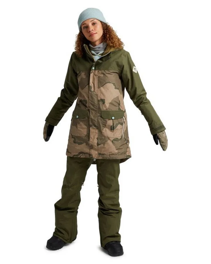 Burton Women's GORE‑TEX Eyris Snow Jacket - Keef / Barren Camo