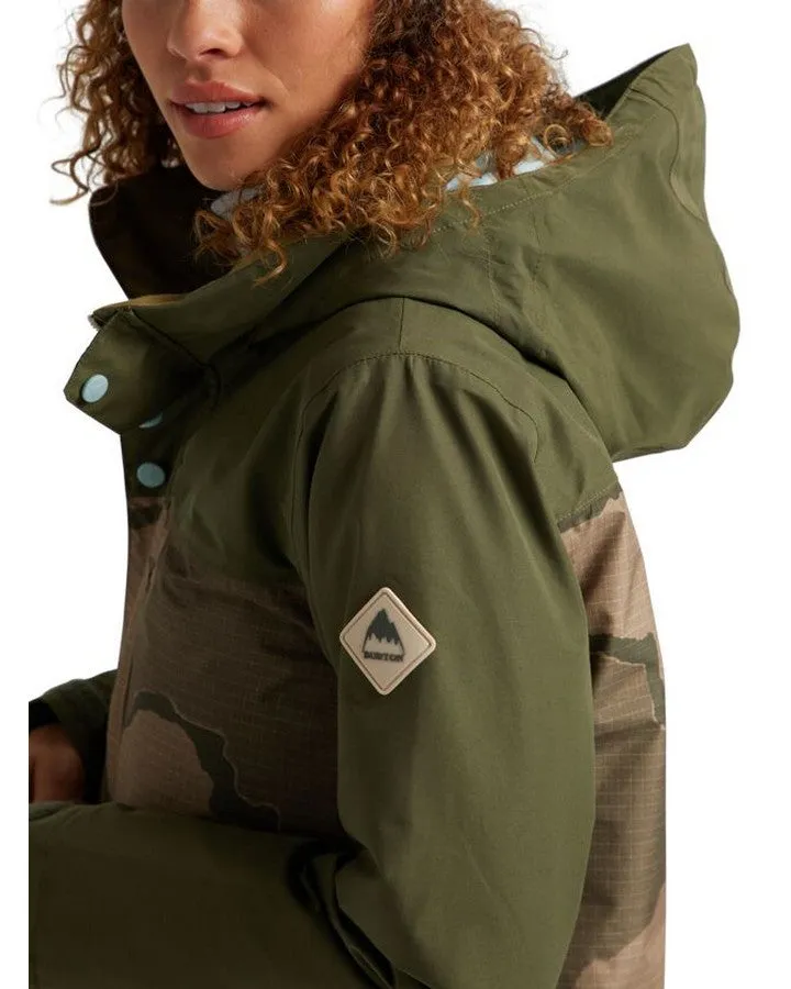 Burton Women's GORE‑TEX Eyris Snow Jacket - Keef / Barren Camo