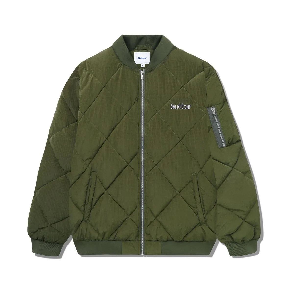 Butter Goods Alpine Bomber Jacket Foliage