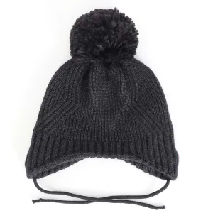 Calikids Knit Hat - Black