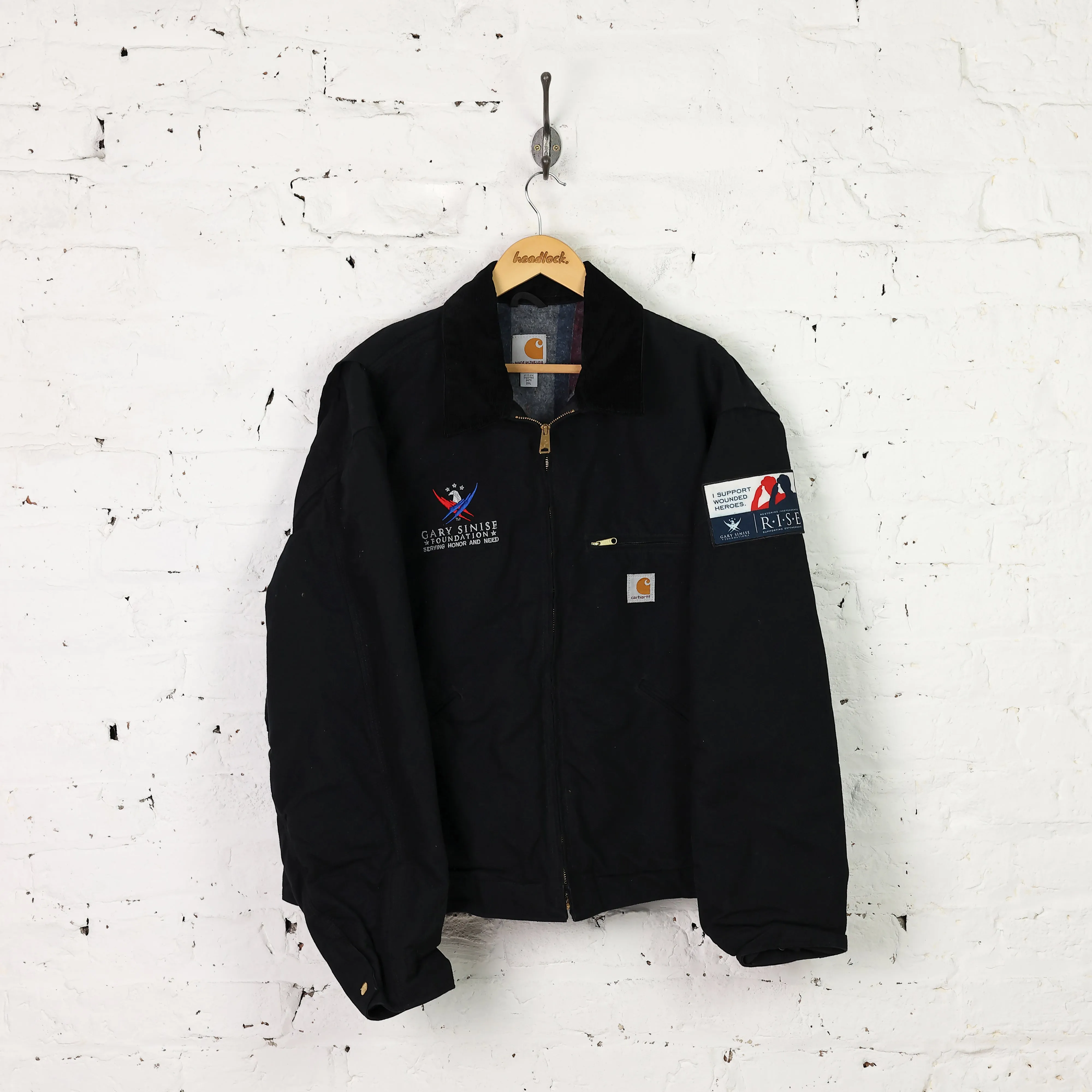 Carhartt Detroit Work Jacket - Black - XXL