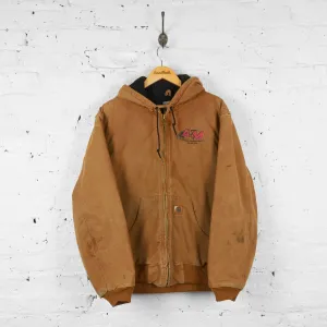 Carhartt Hooded Work Jacket - Brown - M