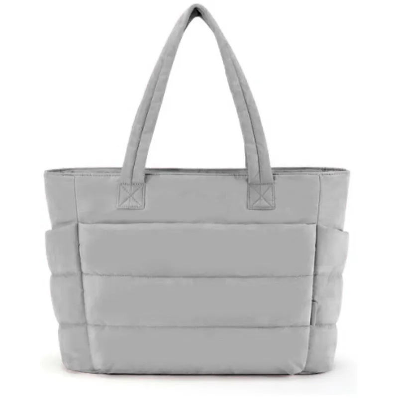 CARMELLE™– Lightweight Quilted Tote Bag