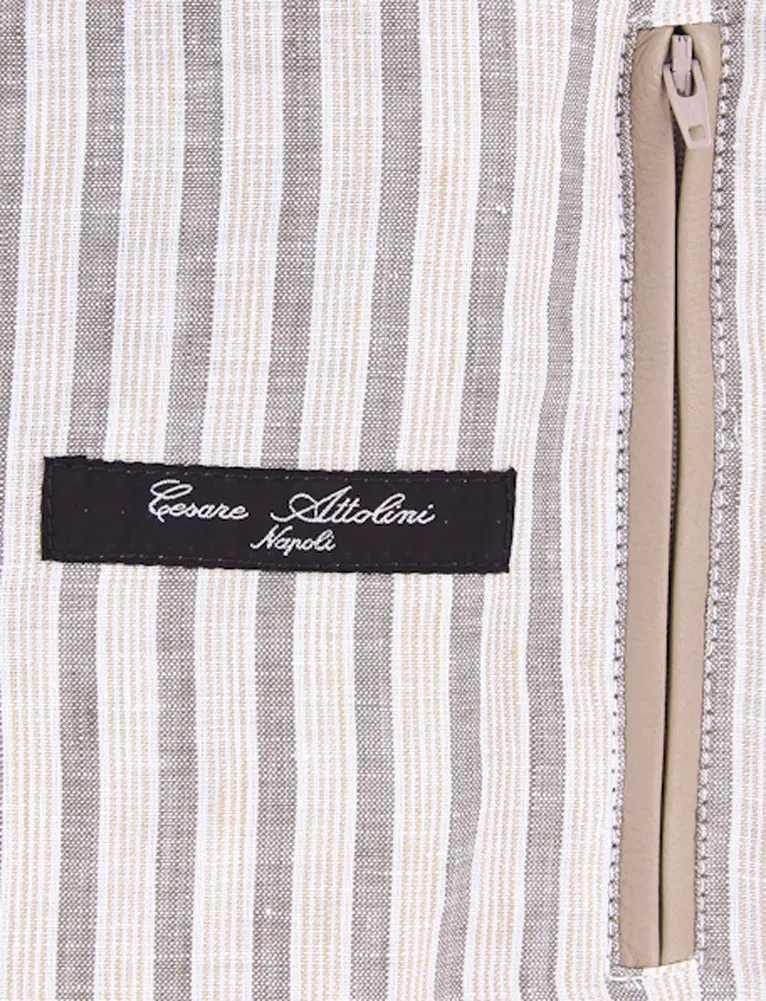 Cesare Attolini Beige Jacket – Size: 40 US / 50 EU