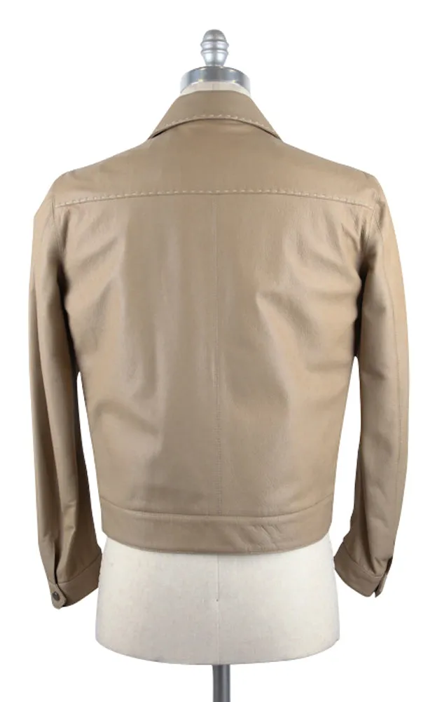 Cesare Attolini Beige Jacket – Size: 40 US / 50 EU