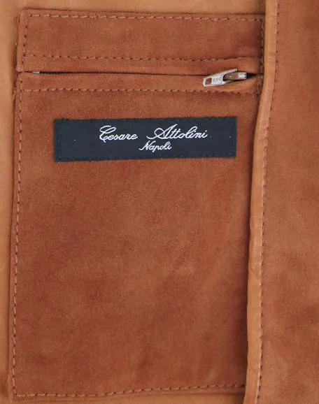 Cesare Attolini Caramel Brown Jacket – Size: 40 US / 50 EU