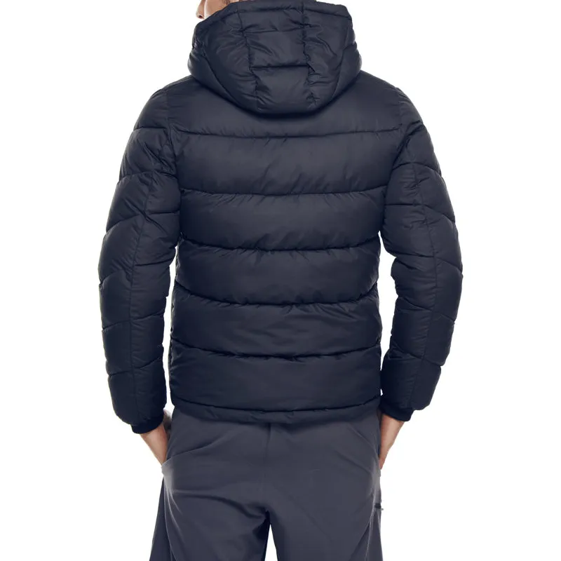 CHAMPION MENS PUFFER JACKET BLACK