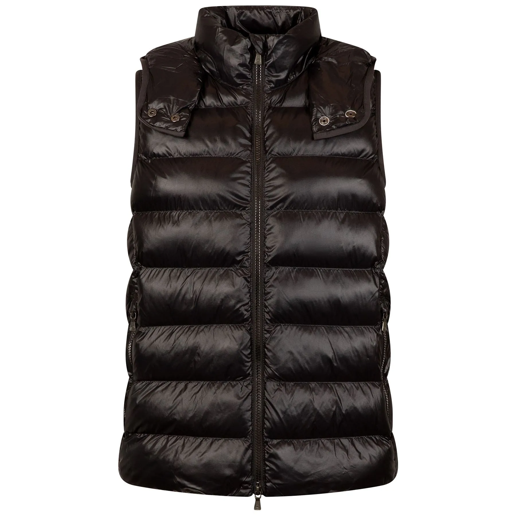 Chiron Hooded Vest Black