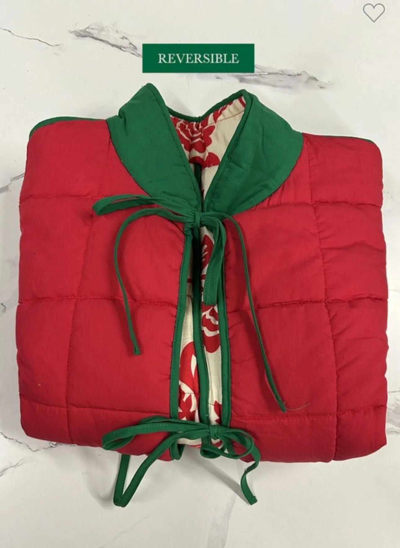 Christmas Reversible Vest