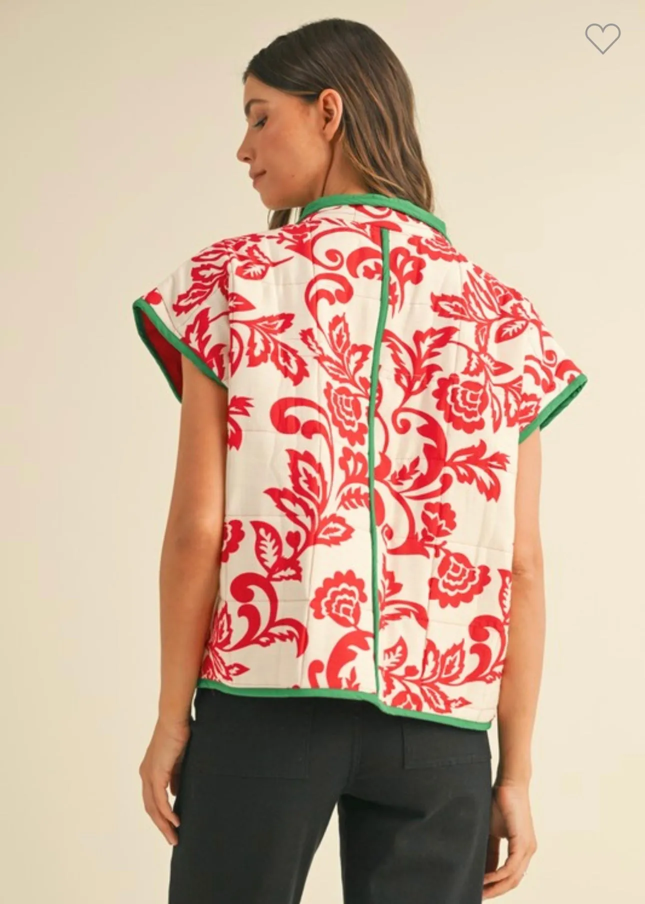 Christmas Reversible Vest