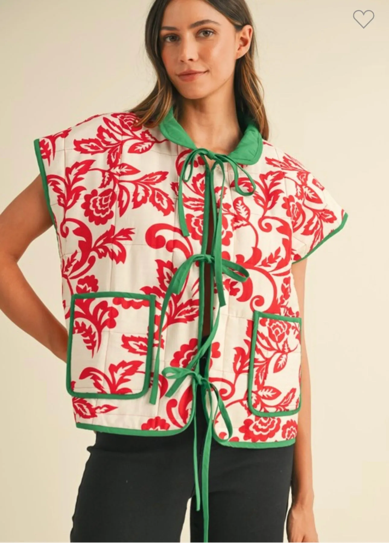 Christmas Reversible Vest