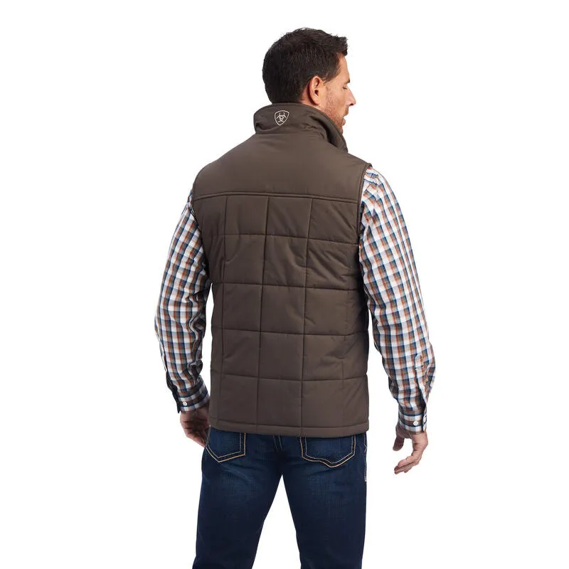 CL10041518 Mens Ariat Insulated Vest  "Crius" Banyan Bark