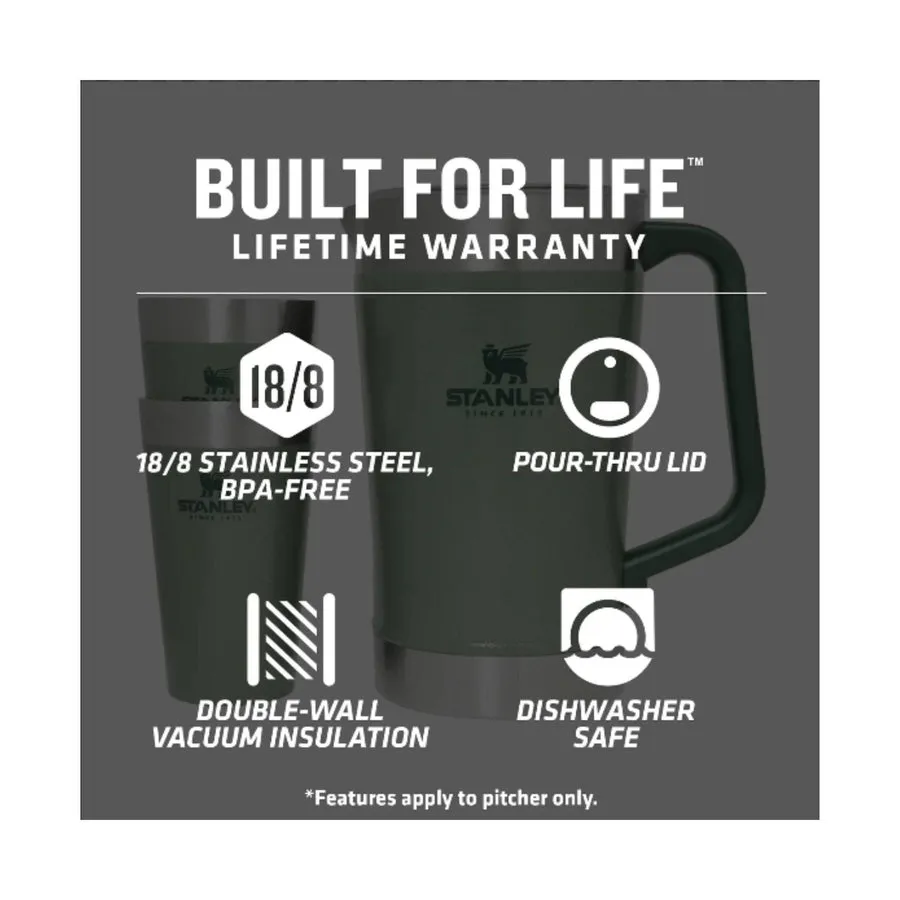 Classic Beer Pitcher and Pint Set