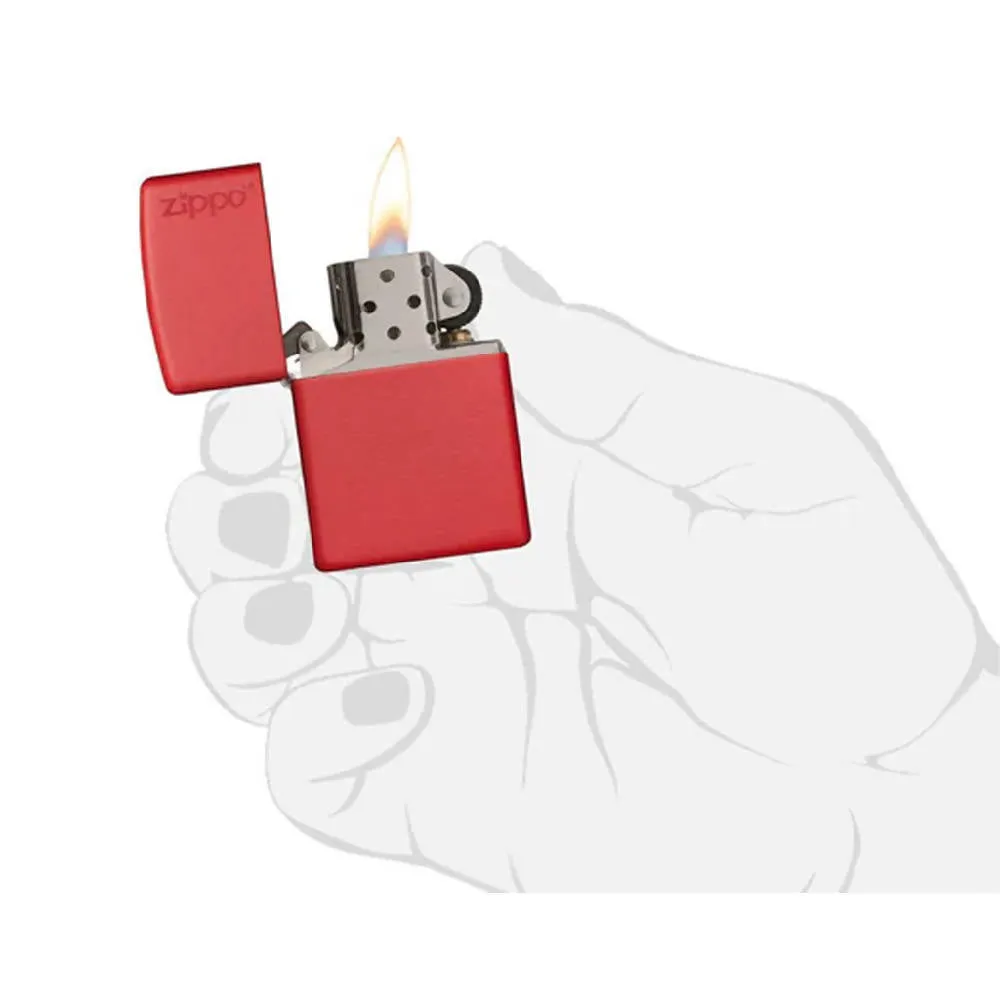 Classic Red Matte Lighter