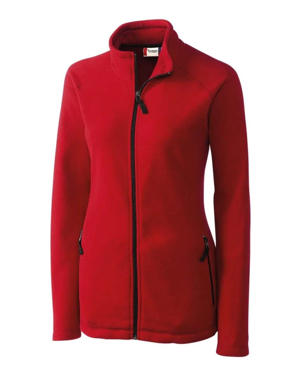 Clique Womens Summit Performance Fleece Full Zip Jacket
