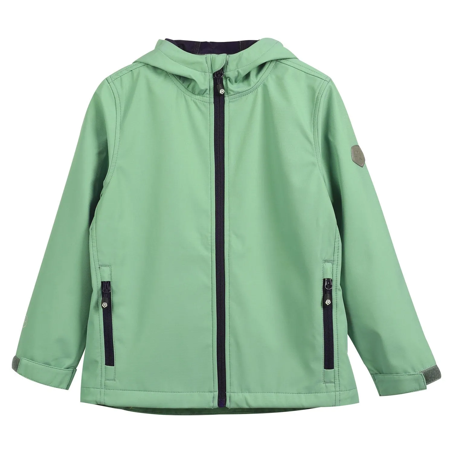 Color Kids Soft Shell Jacket Sage Green
