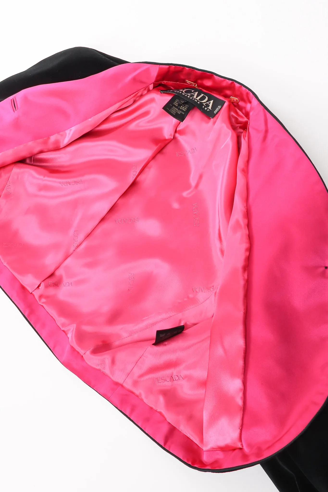 Colorblock Satin Halter Ball Gown & Jacket