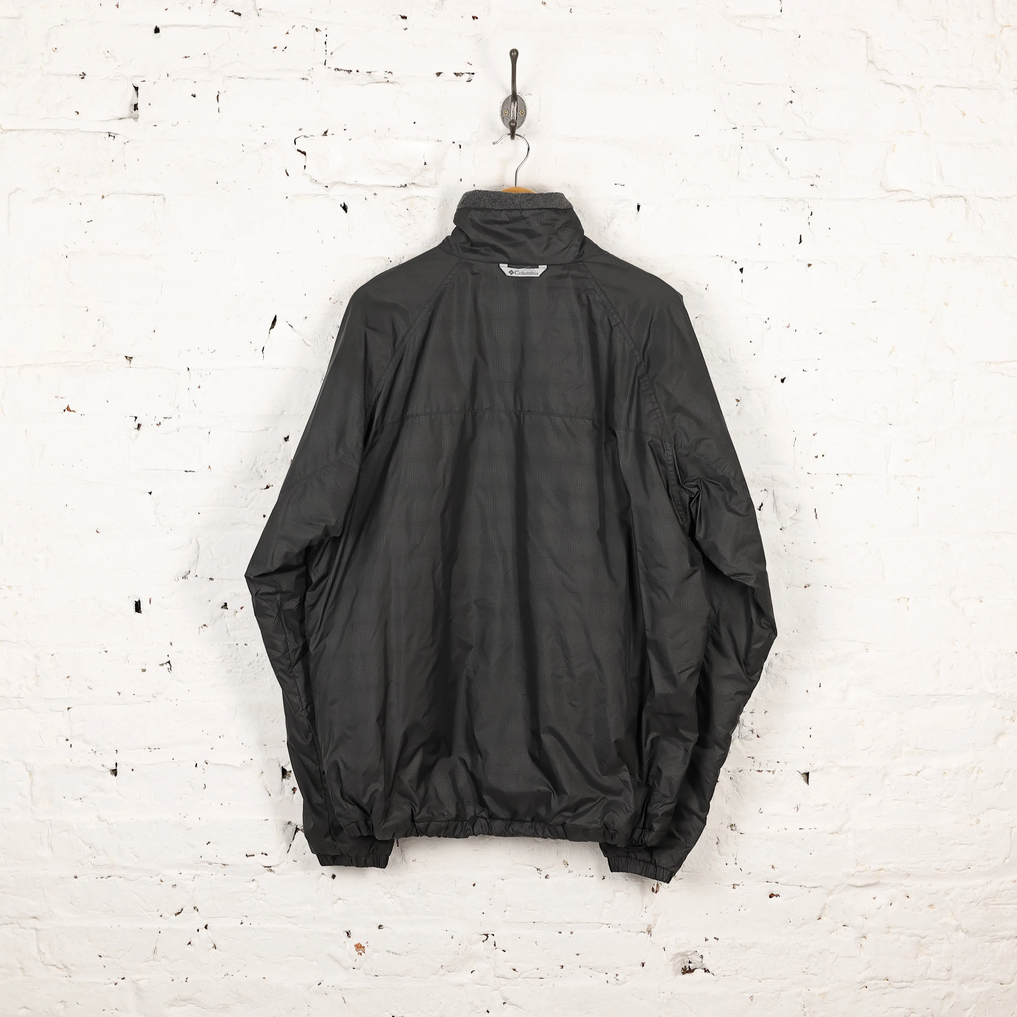 Columbia Fleece Lined Shell Jacket - Grey - XL
