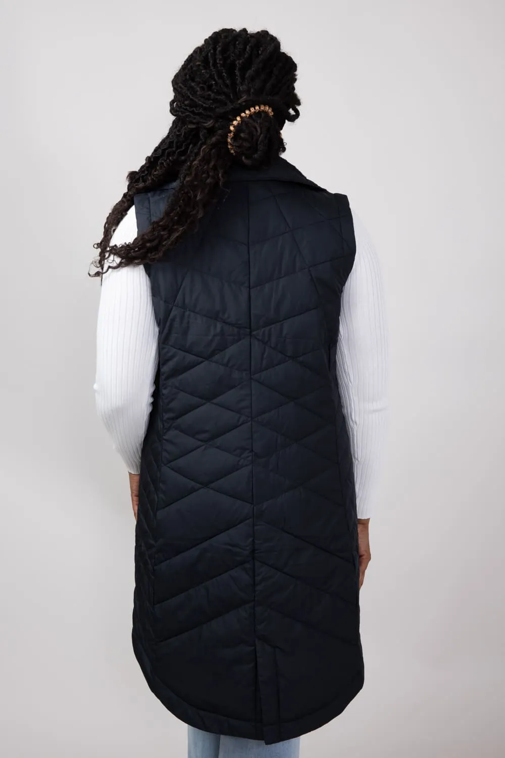 Columbia Heavenly II Long Vest for Women in Black | 2089191-010