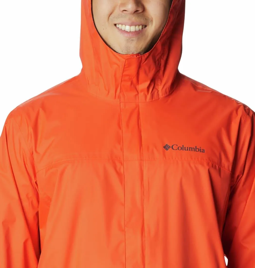 Columbia Men Orange Watertight II Rain Jacket