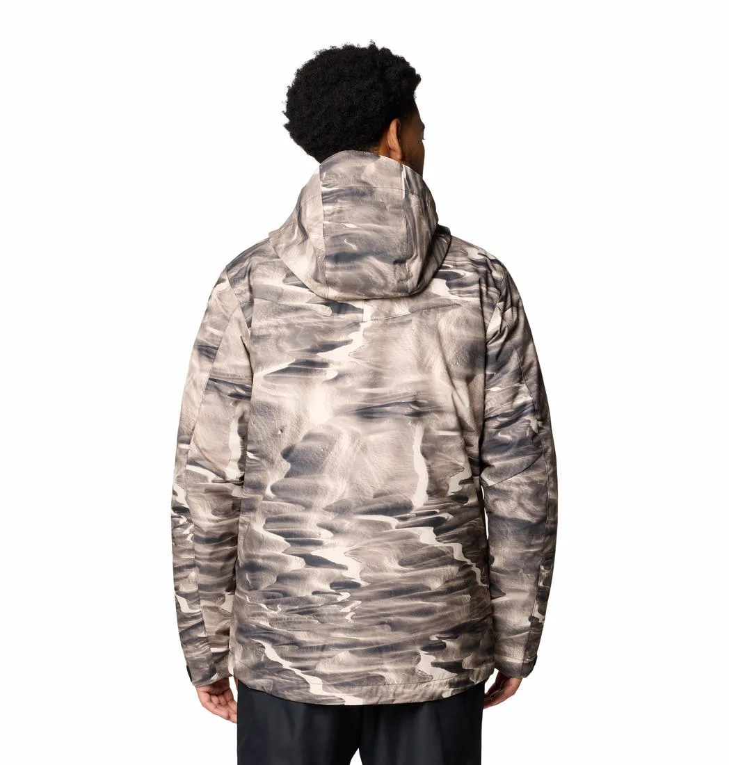 Columbia Mens Brown Whirlibird V Printed Interchange Jacket