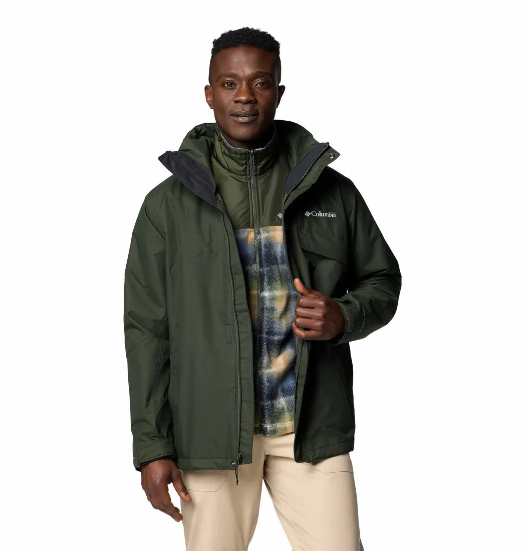 Columbia Mens Green Bugaboo III Fleece Interchange Jacket