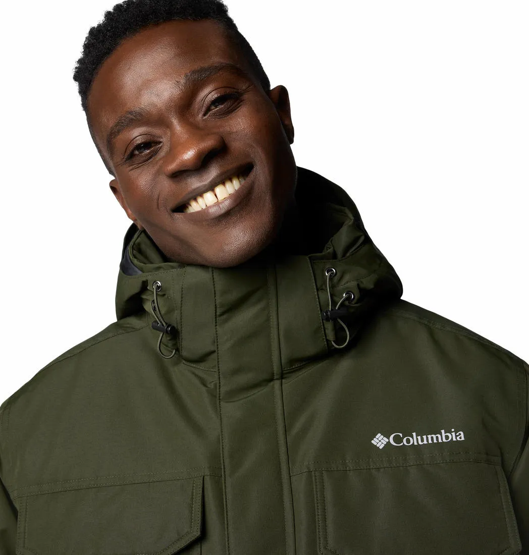 Columbia Mens Green Landroamer II Parka Jacket