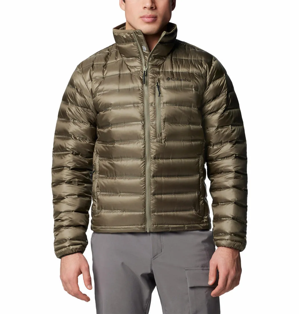 Columbia Mens Green Pebble Peak II Down Jacket