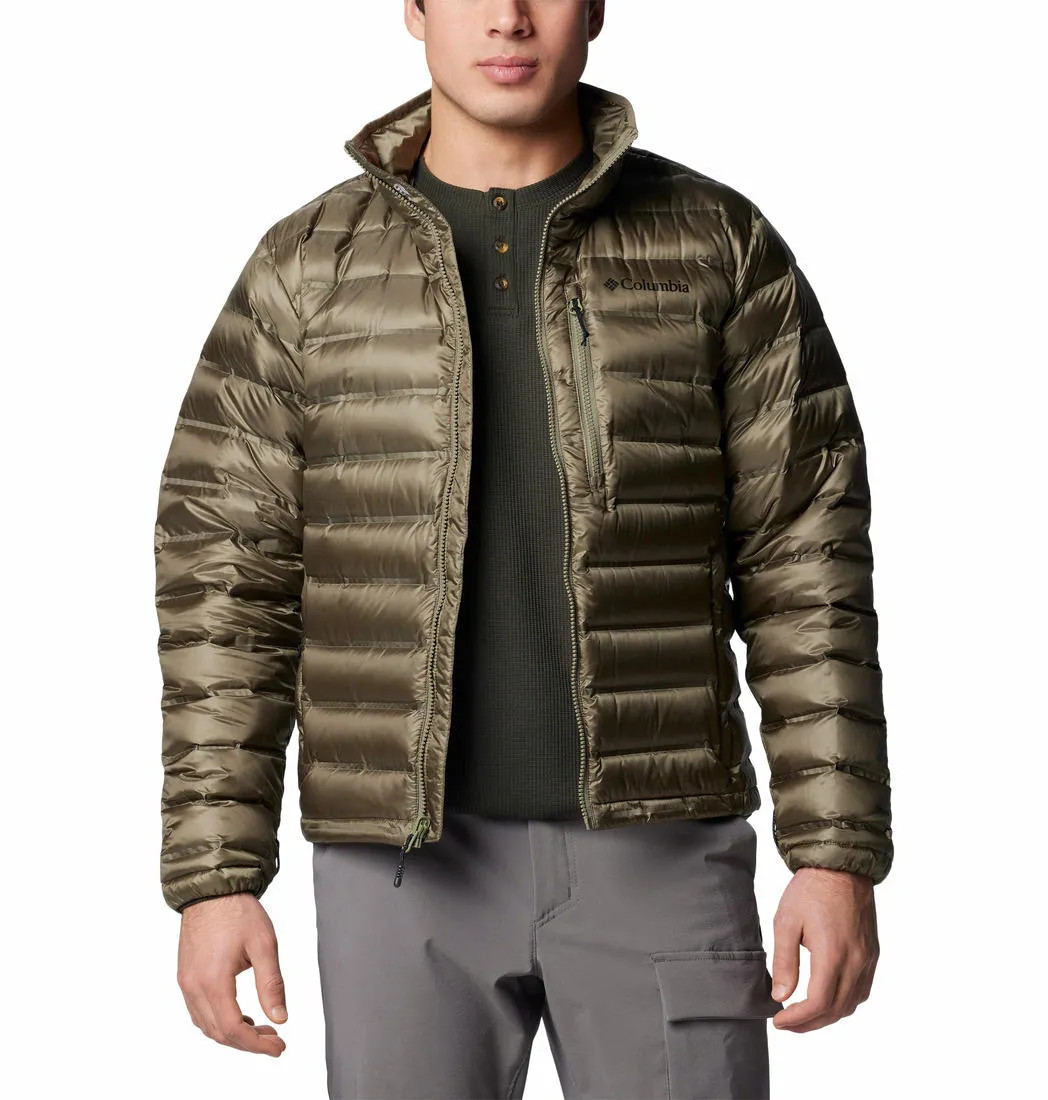 Columbia Mens Green Pebble Peak II Down Jacket