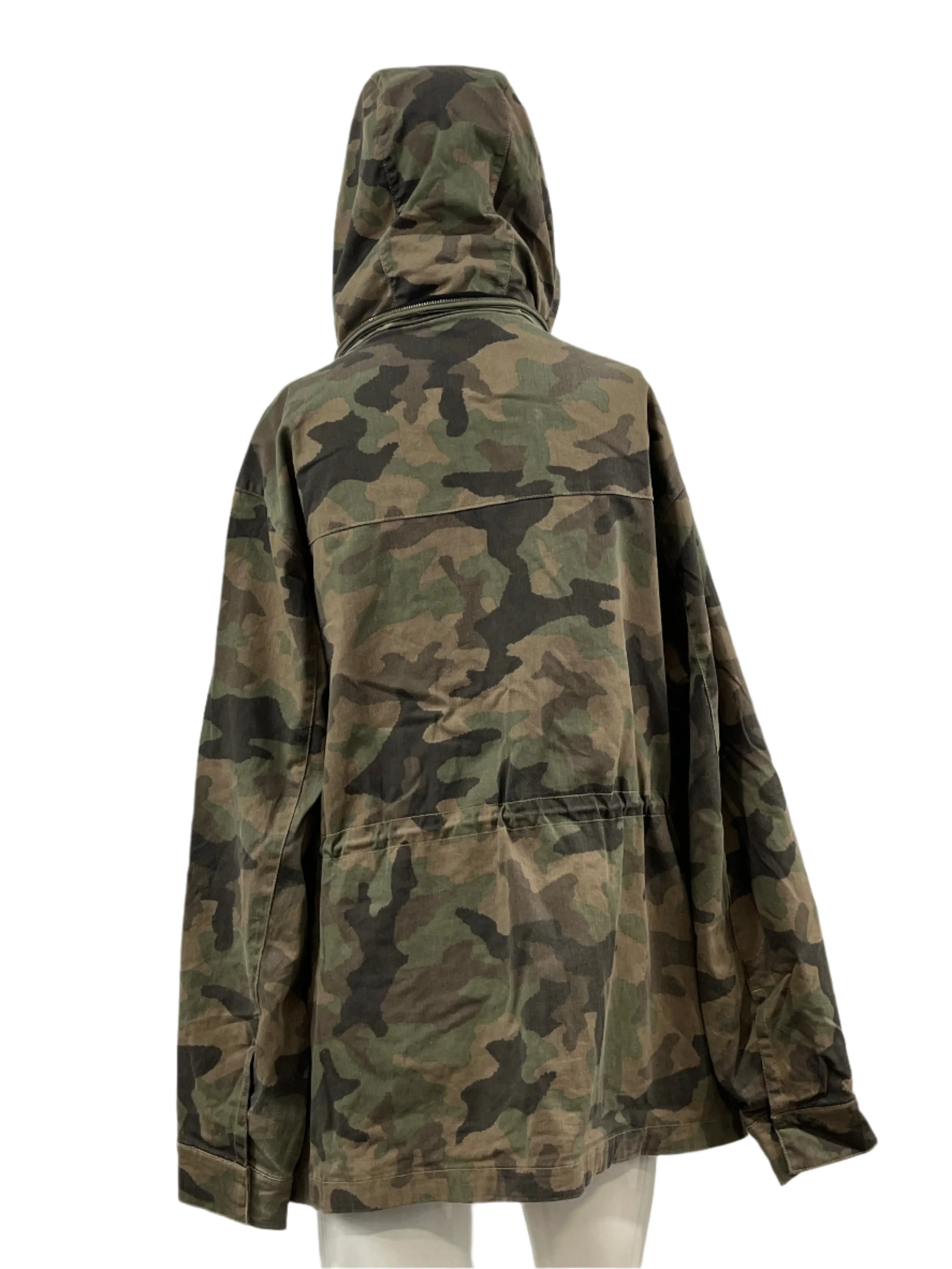 Columbia Quad Pocket Army Down Jacket