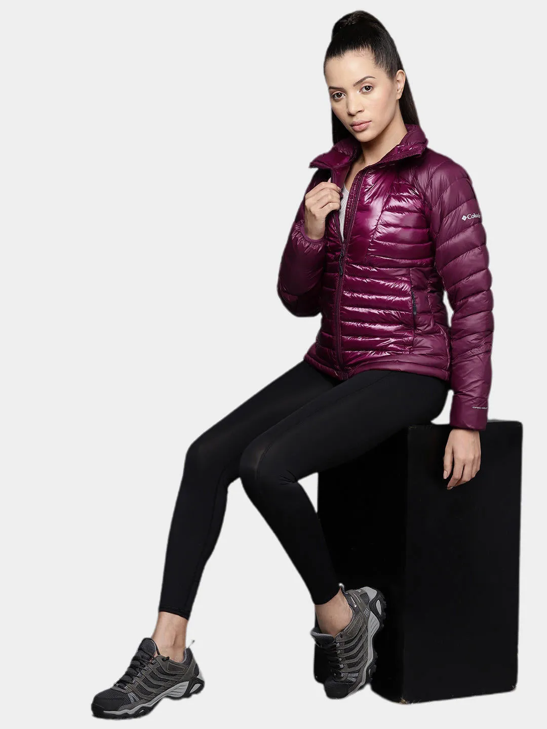 Columbia Women Purple Labyrinth Loop Jacket
