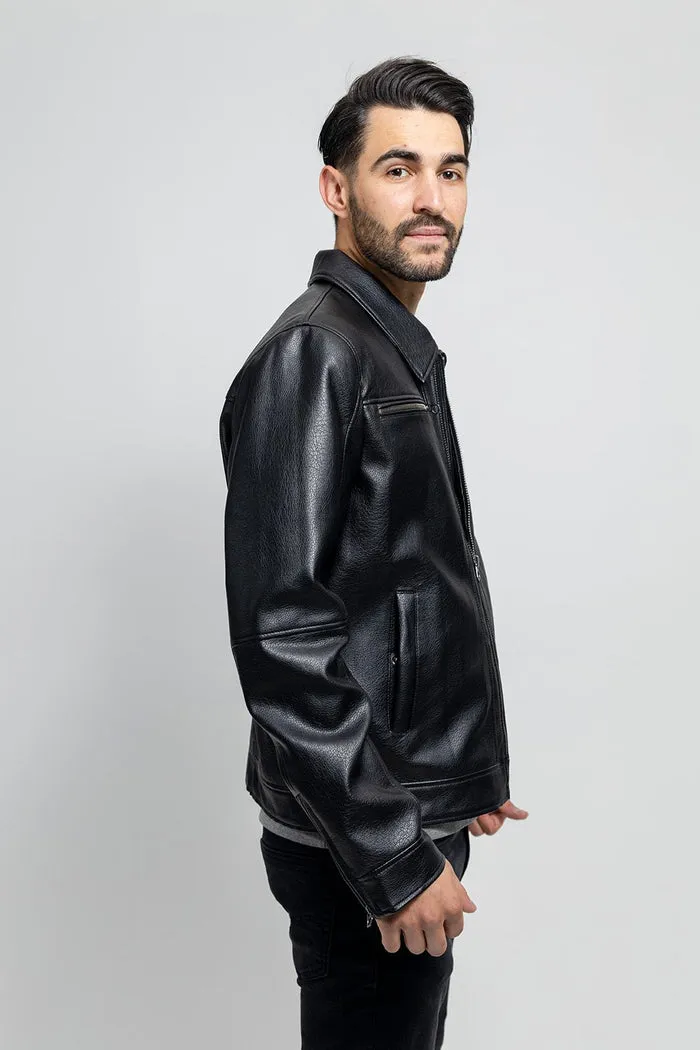 Conner - Men's Vegan Faux Leather Jacket