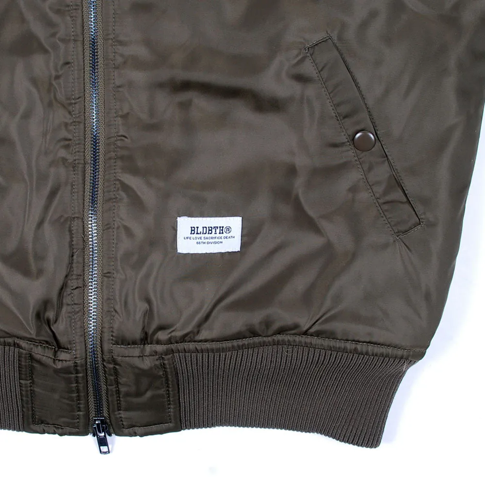 Convert MA1 Flight Jacket (Convertible Vest) - Olive