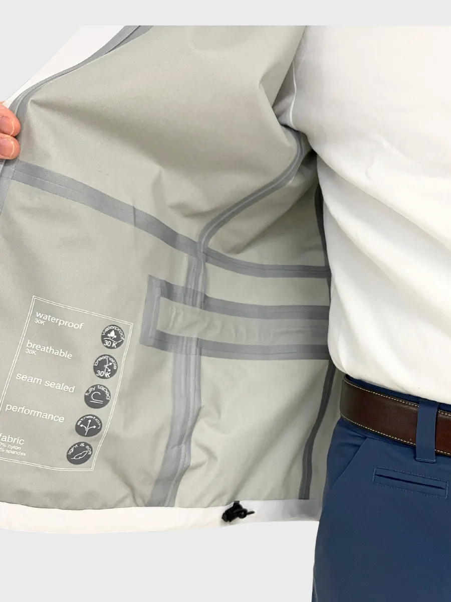 Corrib Golf Rain Jacket - White