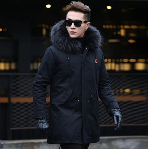 Cotton-padded winter bomber jacket