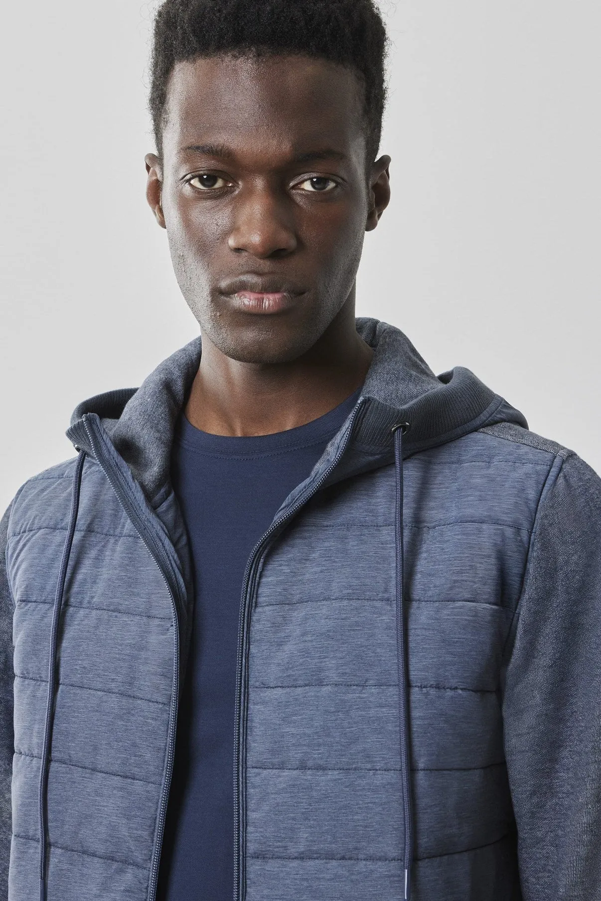 Cownadame Quilted Jacket - Navy