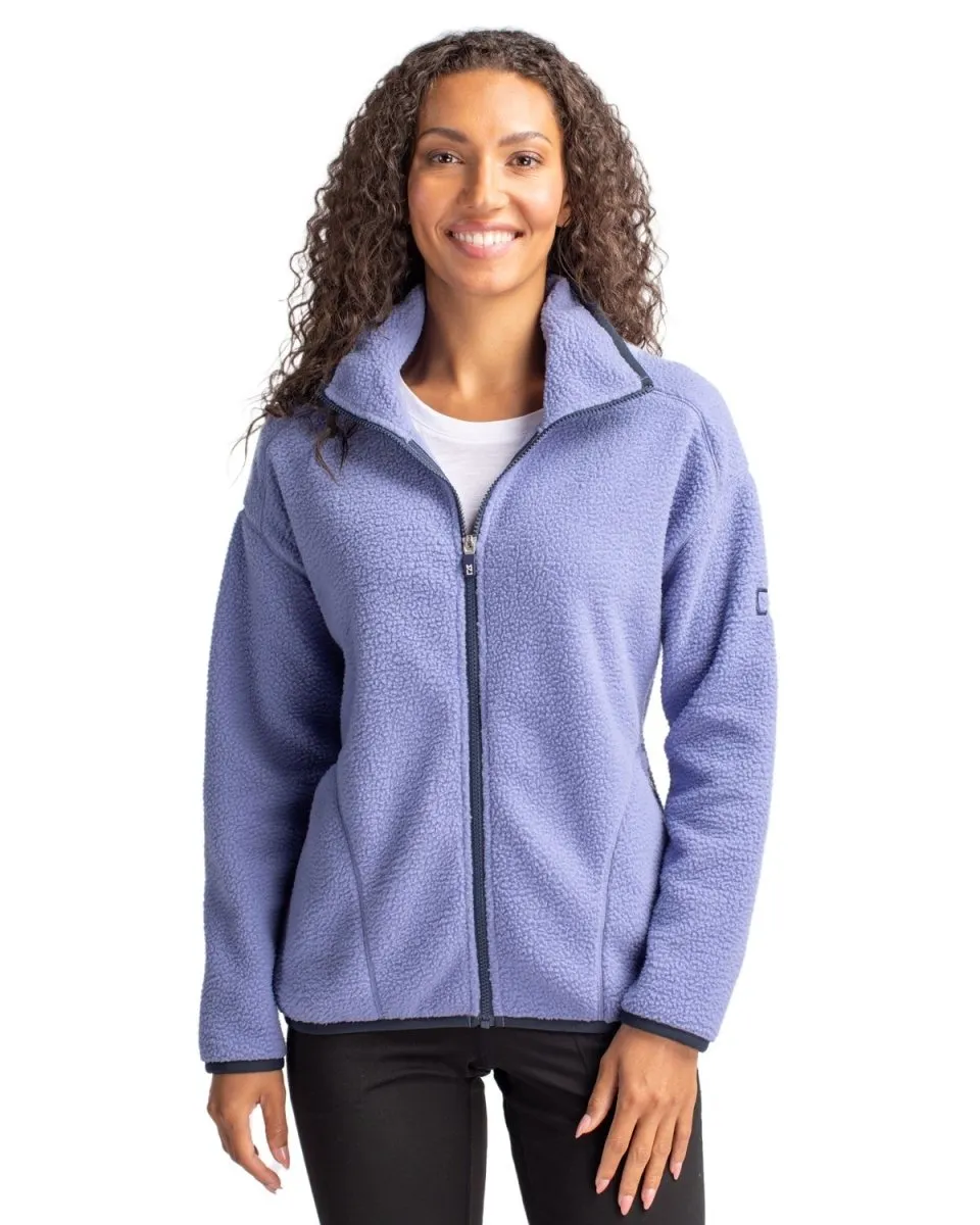 Cutter & Buck Cascade Eco Sherpa Womens Fleece Jacket