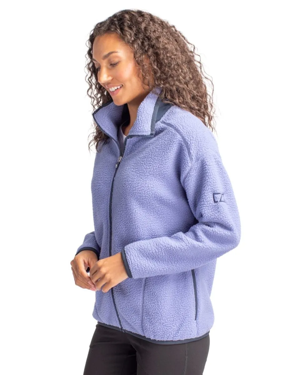 Cutter & Buck Cascade Eco Sherpa Womens Fleece Jacket