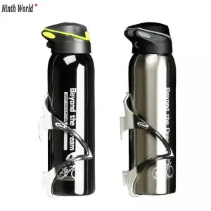Cyclist's Insulated Aluminum Water Bottle 500ml