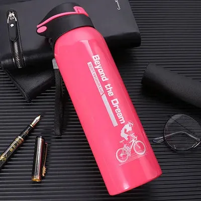 Cyclist's Insulated Aluminum Water Bottle 500ml