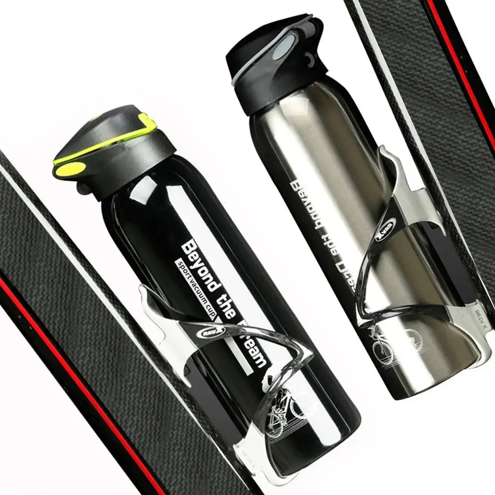 Cyclist's Insulated Aluminum Water Bottle 500ml