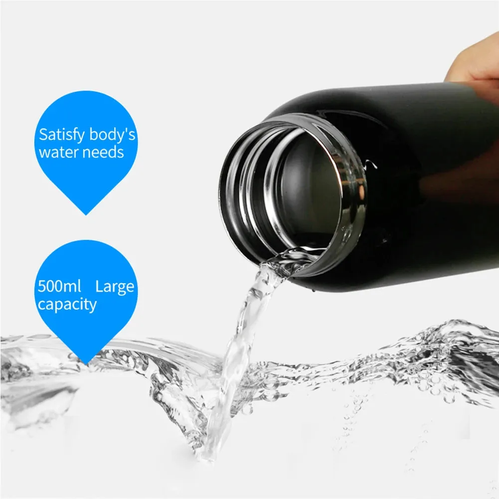 Cyclist's Insulated Aluminum Water Bottle 500ml