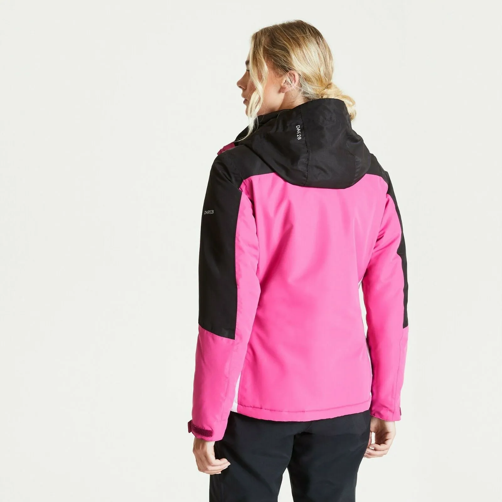 DARE2B RADIATE SKI JACKET PINK/BLACK RRP £120