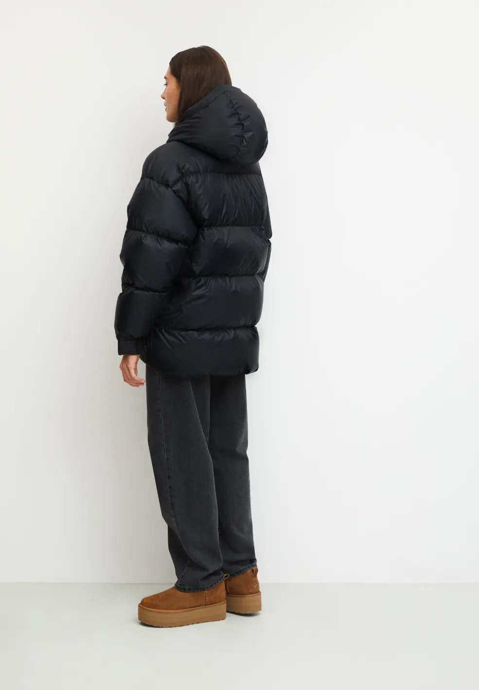 Daytona Puffer Jacket Black