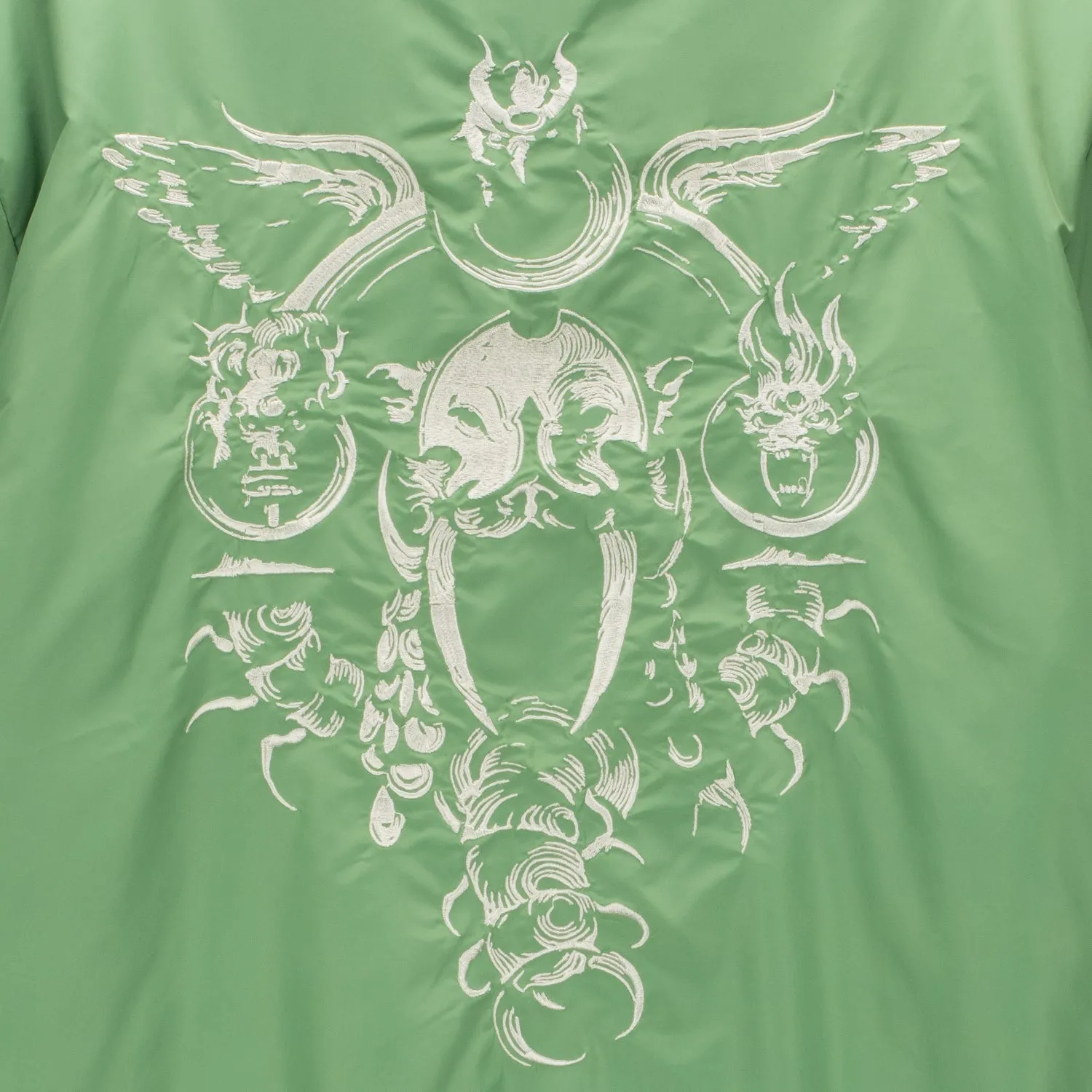 Diablo IV: Vessel of Hatred Green Zip-Up Bomber Jacket