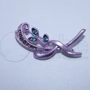 Diamante Brooch Pin